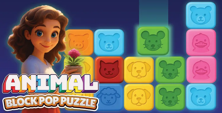 Image Animal Block Pop Puzzle