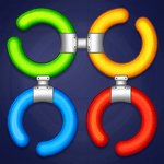 Rotate Rings Circle Puzzle