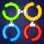 Rotate Rings Circle Puzzle