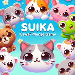 Suika Kawaii Cat Merge Game